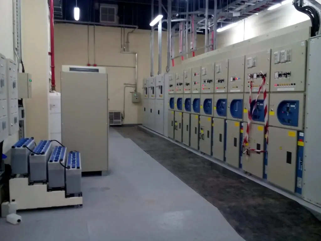 ELECTRICAL SERVICE IN DUBAI PPTS high-voltage electrical panel installation in UAE