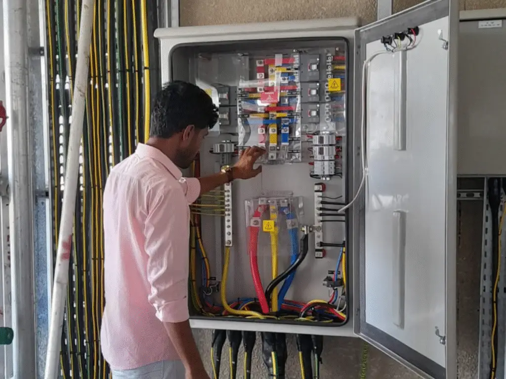 Professional electrical panel installation by PPTS in Dubai – certified and secure service
